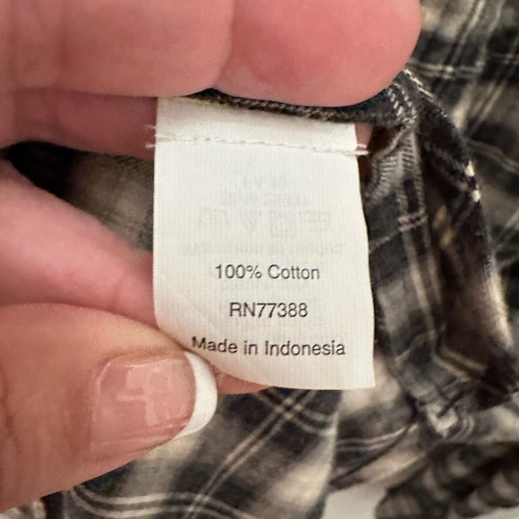 J CREW Flannel Woman long sleeve outdoor casual activewear stylish fleece M - Picture 7 of 13